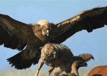 The largest eagle in the world has yet to find its natural enemies, but it has become an extinct animal